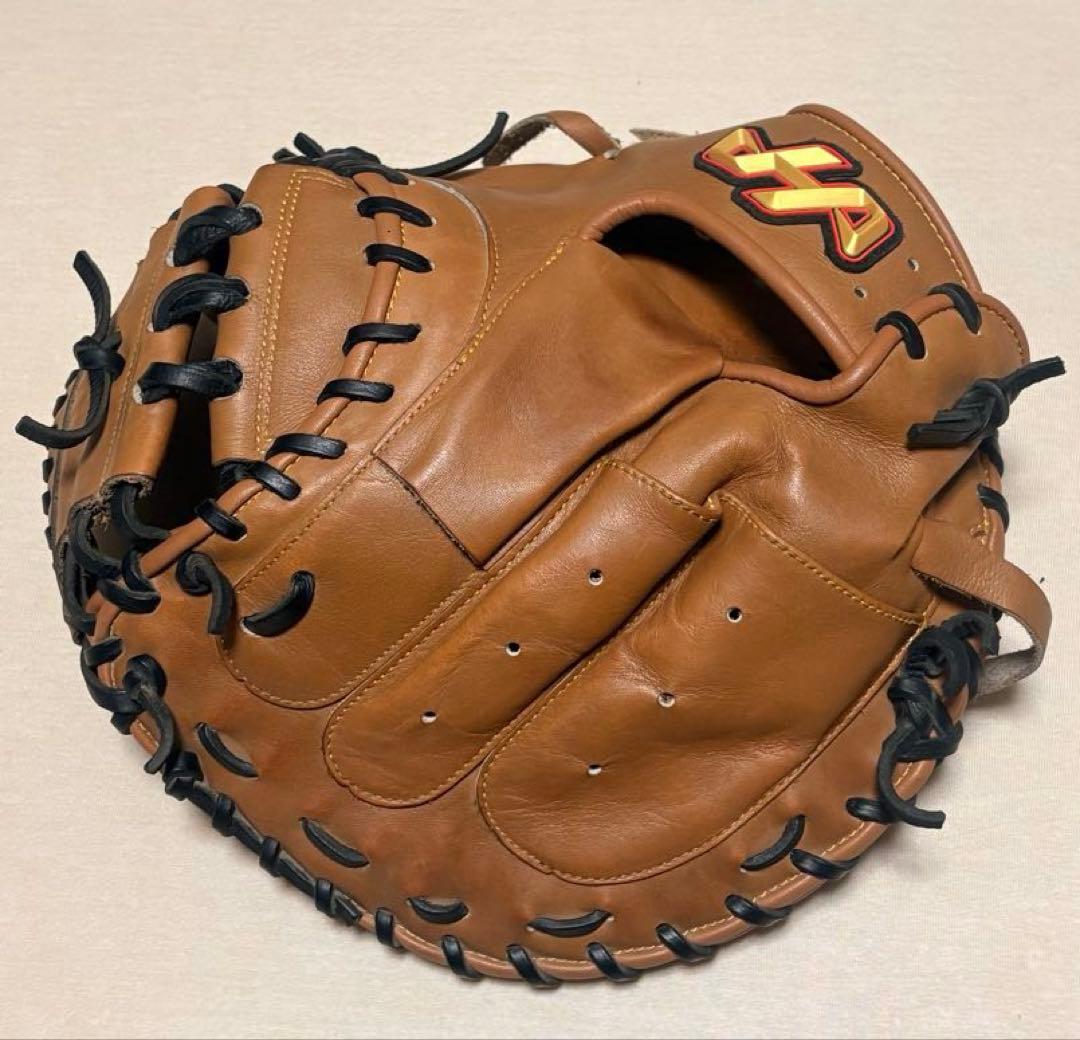 軟式キャッチャーミット ハタケヤマ TH-M8 ASバック