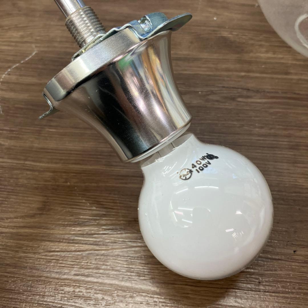 4F 昭和レトロ 松下電工 ヴィンテージ ペンダントライト ガラス 吊り下げ照明