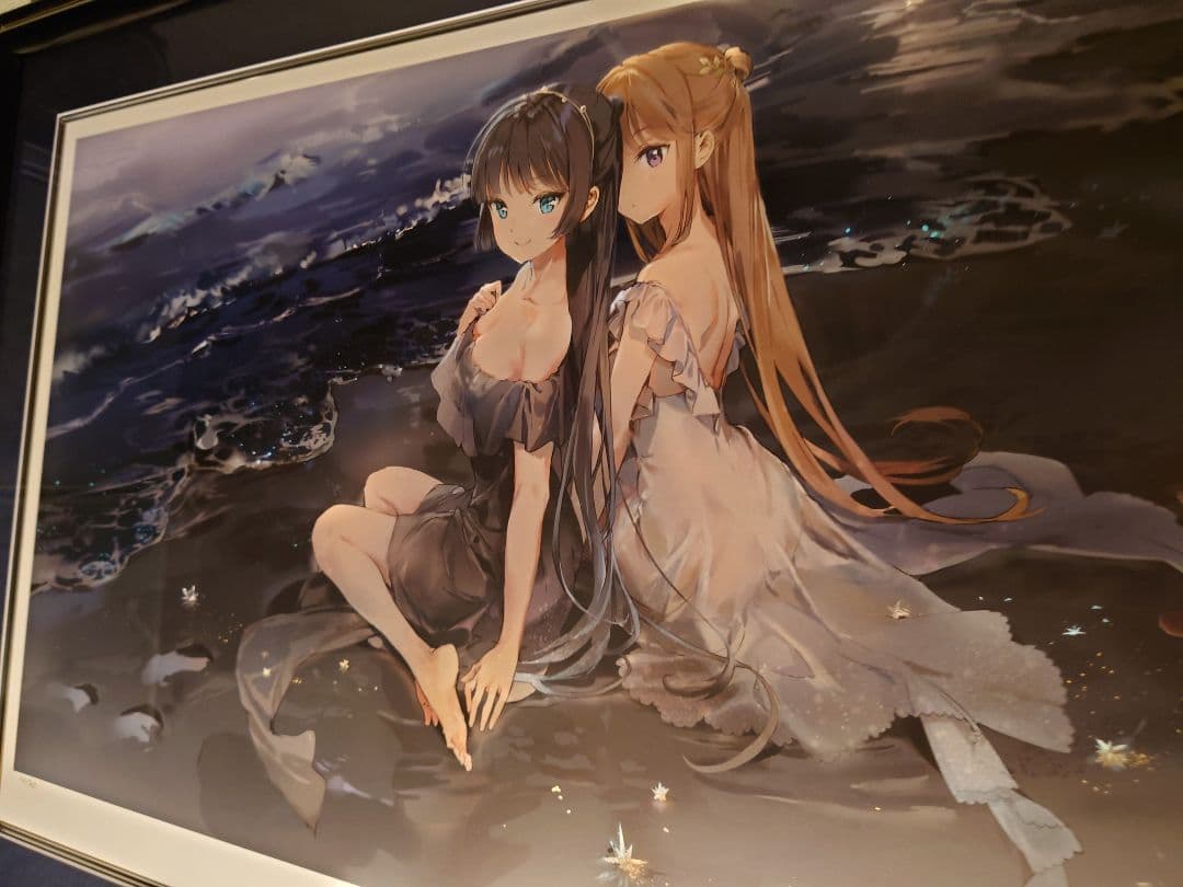 Anmi 「ocean」 直筆サイン入り版画