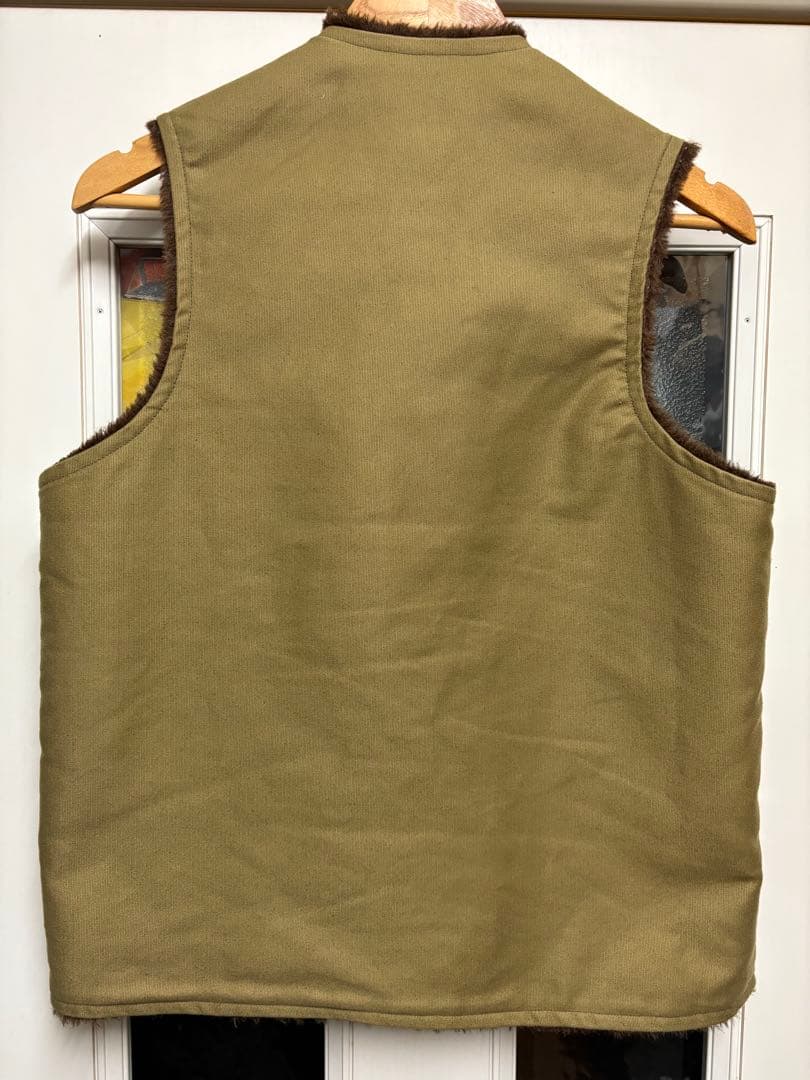 FJ28102 リアルマッコイズ デッキベスト カーキ系 40 美品‼︎
