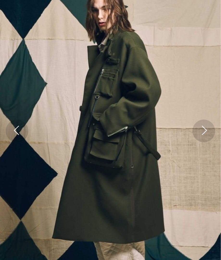 MAISON SPECIAL プライムオーバータイロッケンミリタリーコート