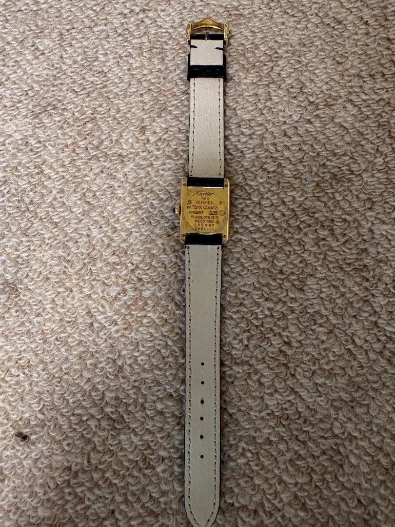 ☆CARTIER☆カルティエ マストタンクSM (ヴェルメイユ 5057001)