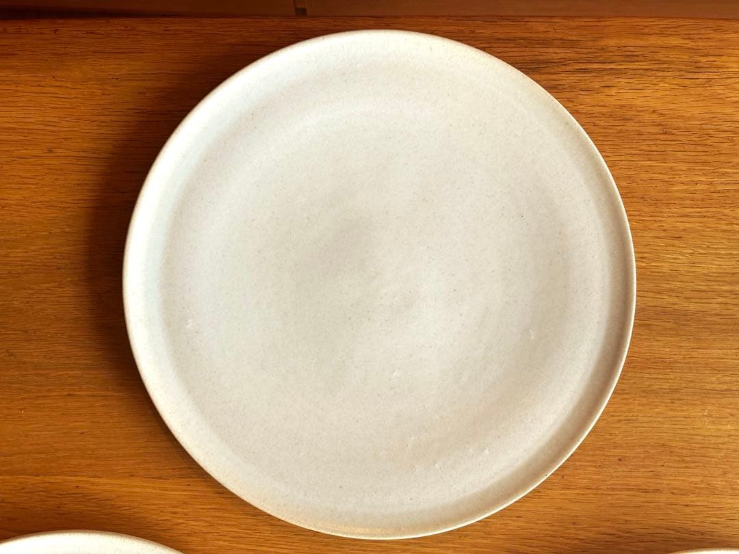 大皿　丸皿　角皿　長方皿　15枚セット！　淡いベージュ　同一トーン　唐津焼　作家