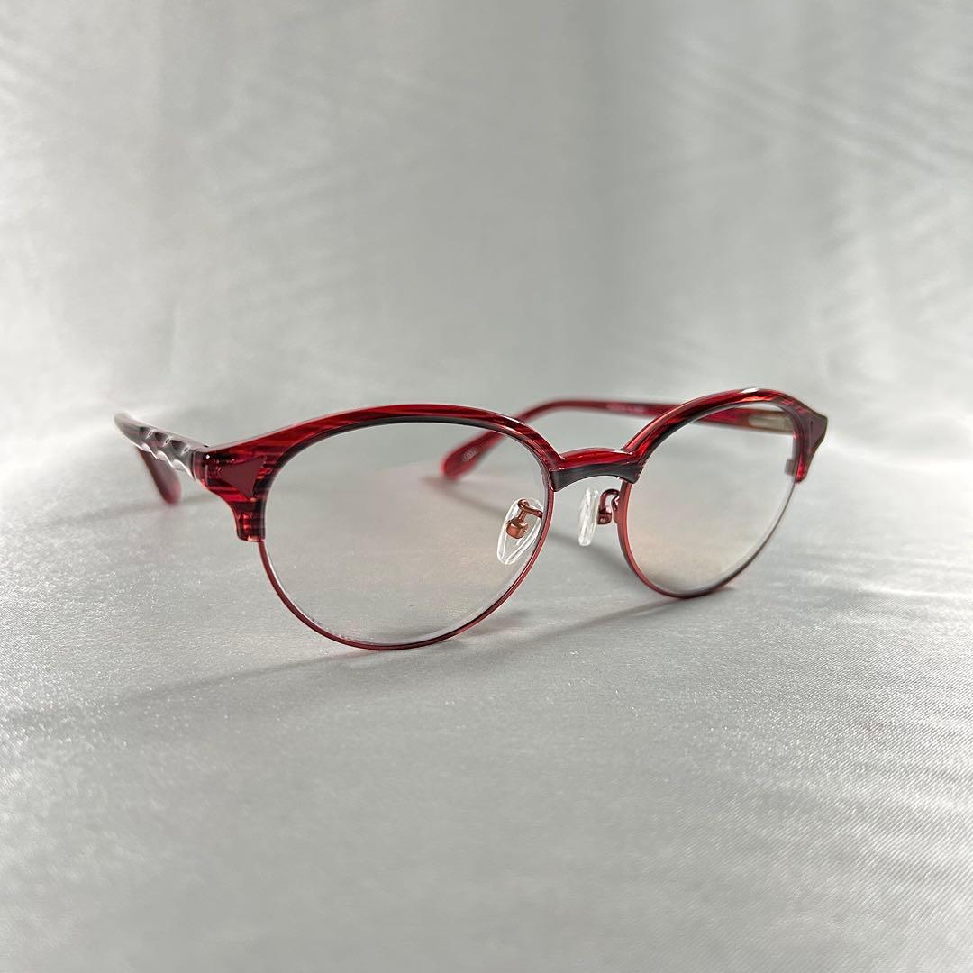 アイブレラルーペサングラスデュアル 拡大鏡付きレンズ eyebrella レッド