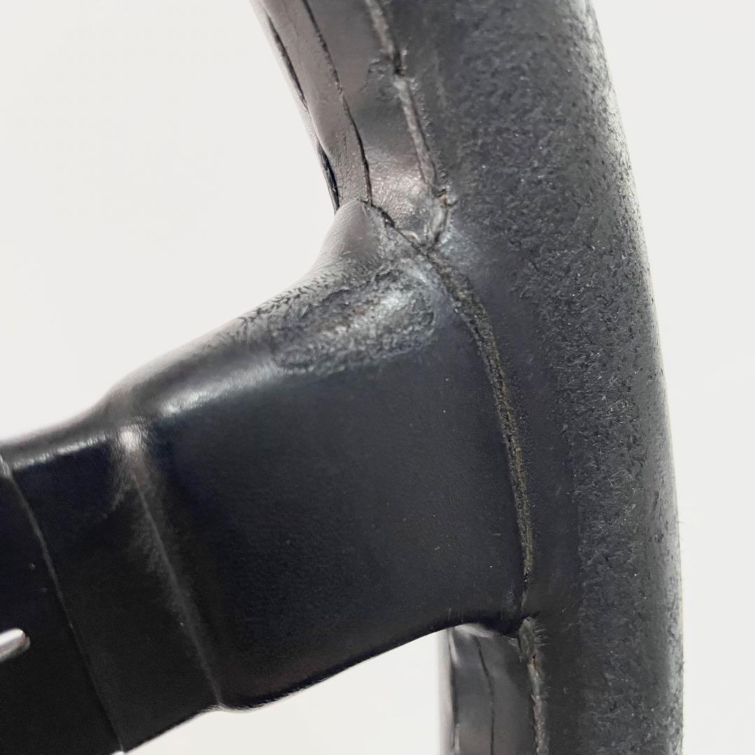 NARDI レザーステアリング　FET ブラック