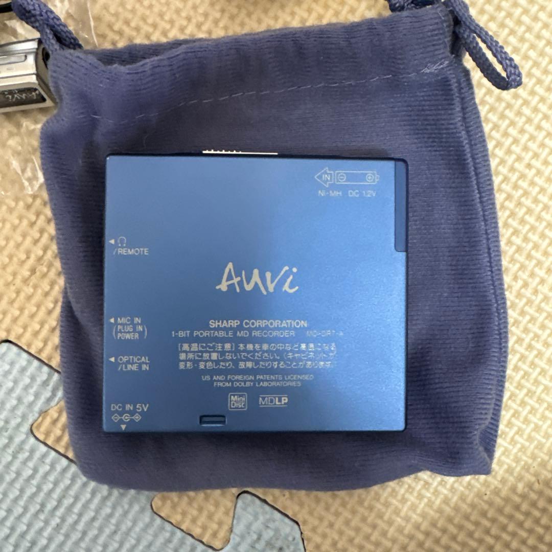 SHARP シャープ MD-DR7-A (ブルー) MDレコーダー