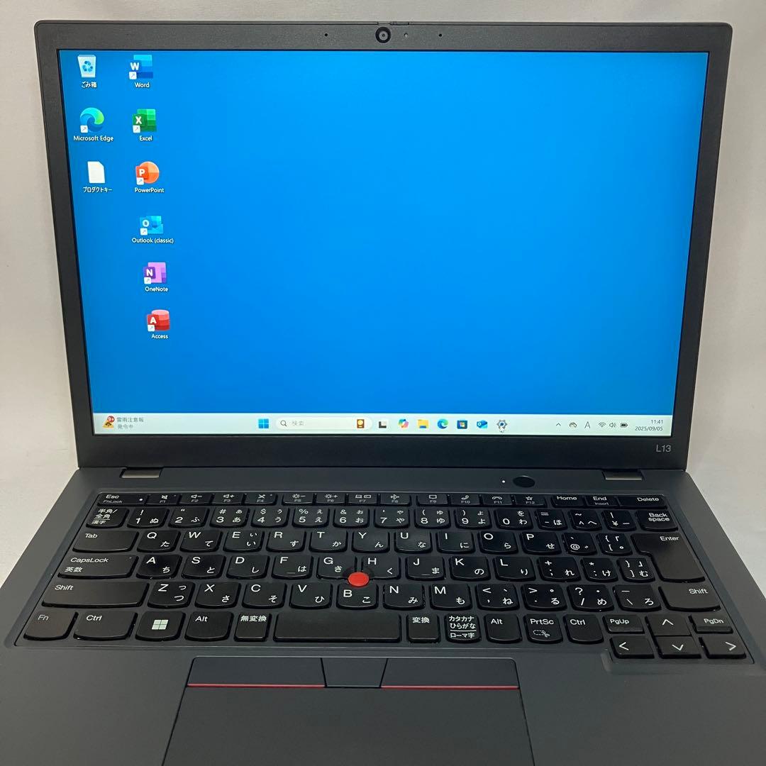 準美品 ThinkPad L13 Gen3 12世代 i5 16GB 保証期間中