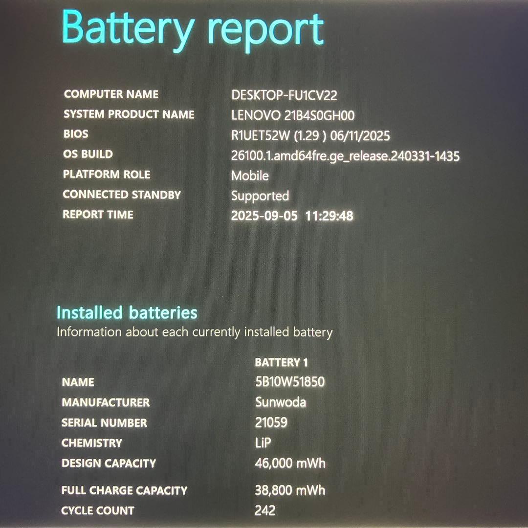 準美品 ThinkPad L13 Gen3 12世代 i5 16GB 保証期間中