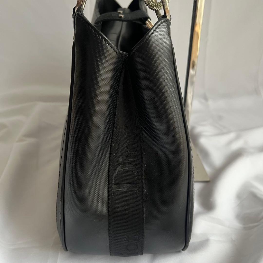 ✨極美品✨　Christian Dior ハードコア　ハンドバッグ　レザー　黒