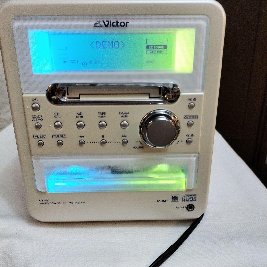けいたろう　Victor UX-Q1 CD・MD・カセットデッキ