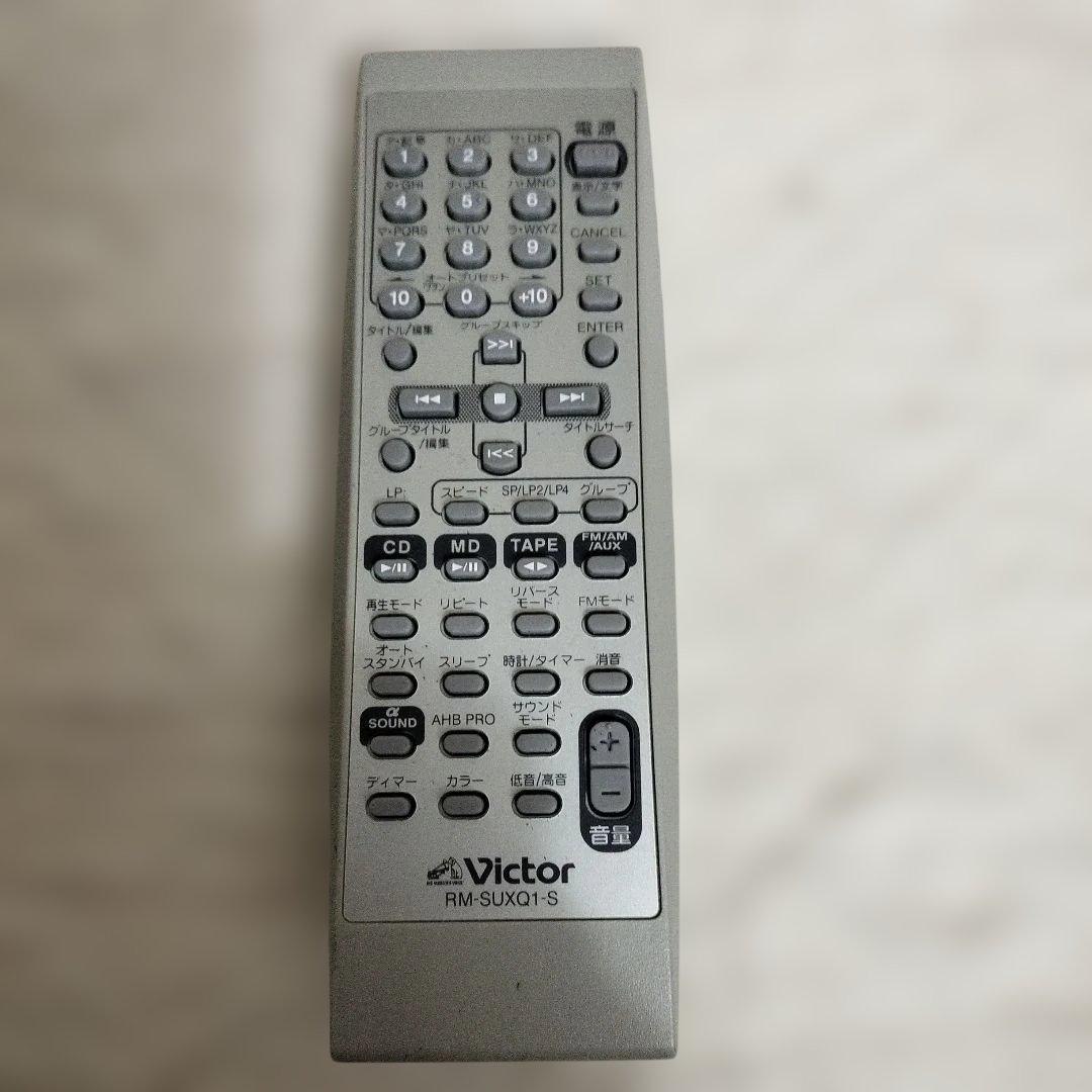 けいたろう　Victor UX-Q1 CD・MD・カセットデッキ