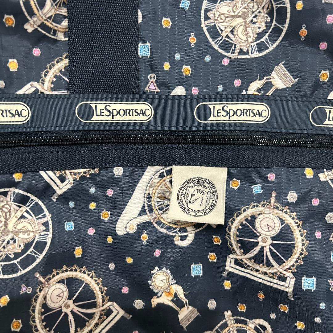 ❤︎SALE❤︎美品レスポートサック　コラボ品　ネイビー