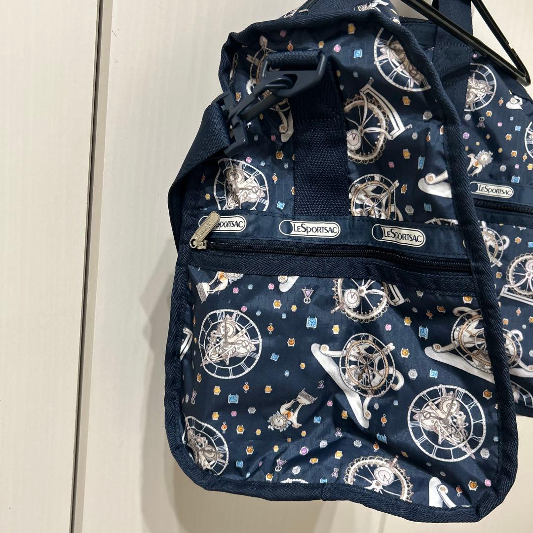 ❤︎SALE❤︎美品レスポートサック　コラボ品　ネイビー