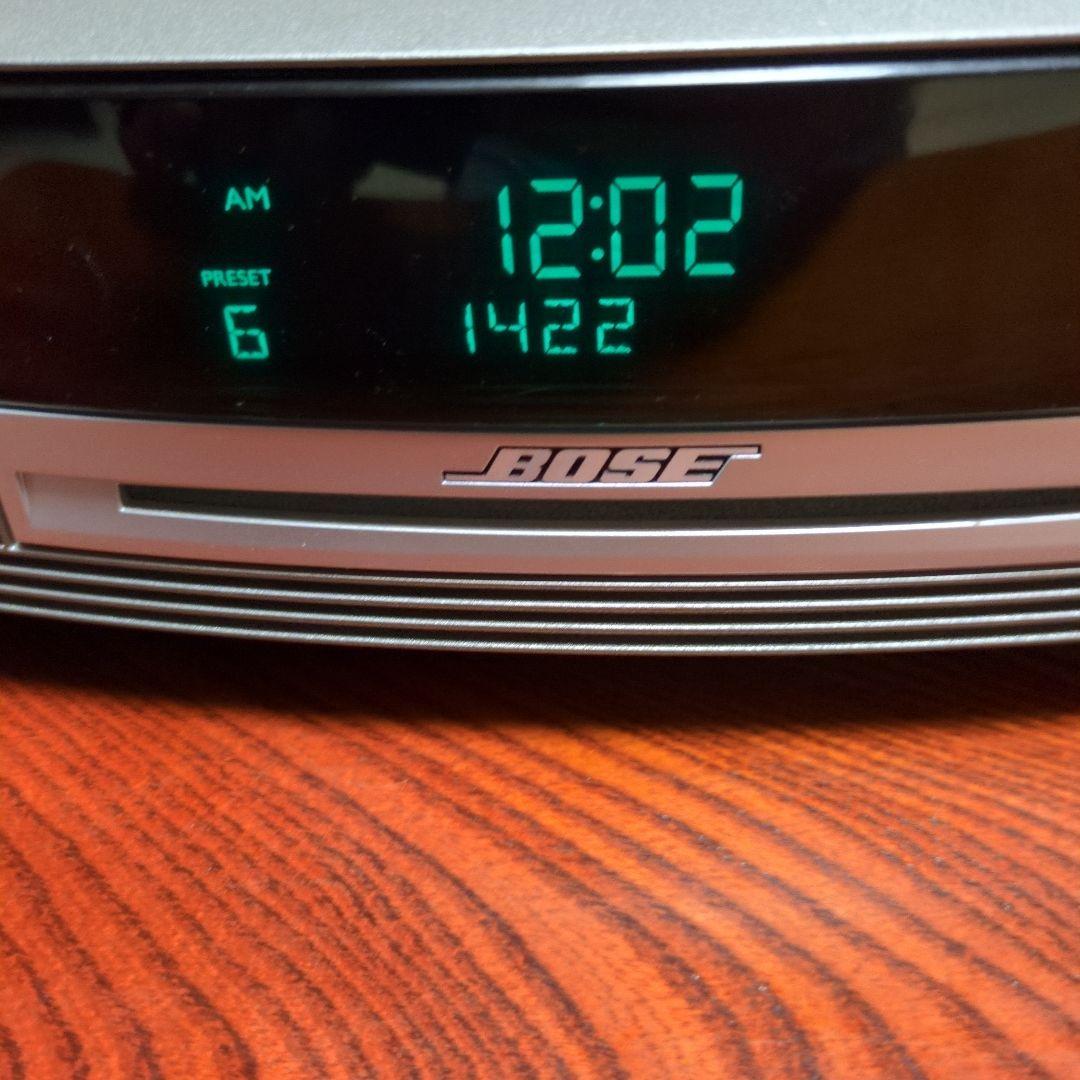 Bose ウェーブミュージックシステム完動品　純正リモコン・電源コード・取説