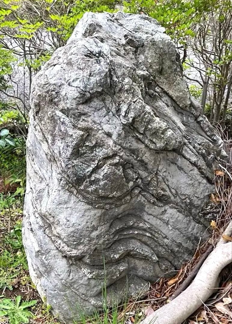 庭石 自然石 大 灰色 約150×80×100㎝【石川県引き取り限定】まとめ割