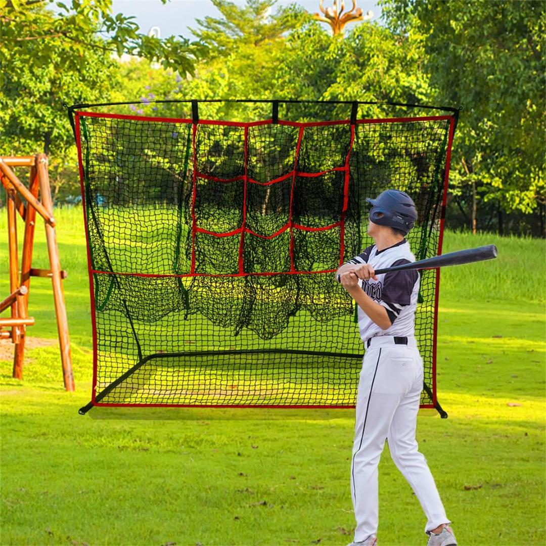 軟式/硬式ボール対応　屋外/室内用　設置簡単　キャリーバッグ付き