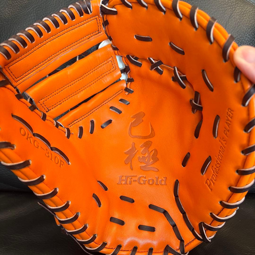 新品　軟式　ハイゴールド　ファーストミット　一塁手用
