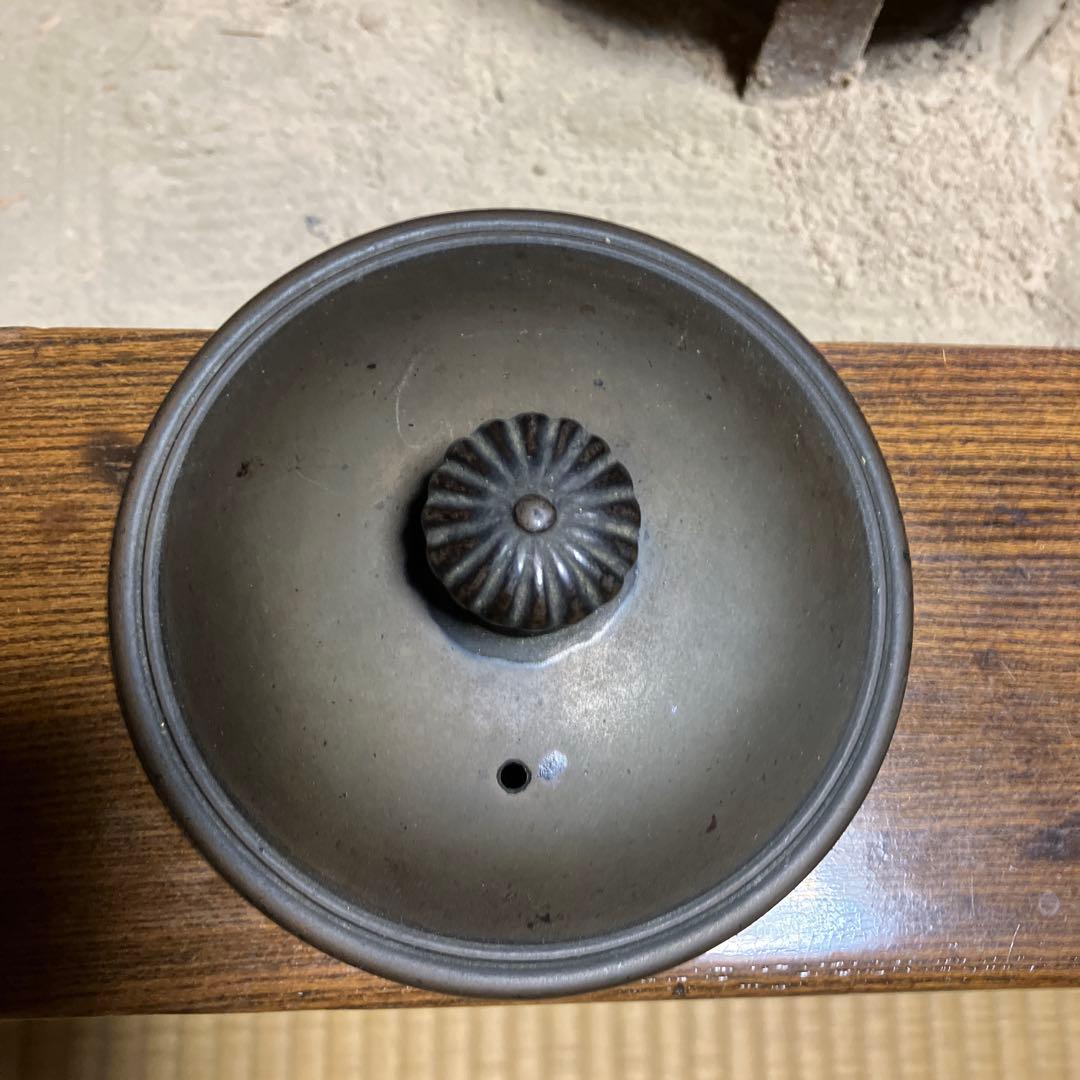 R★骨董　とても大きなやかん　鋳物？銅器　茶道　茶道具