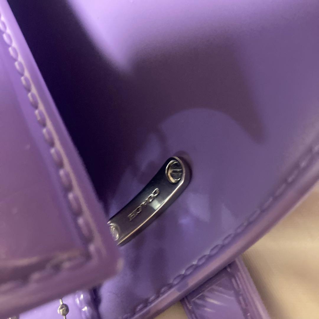 コーチ COACH エナメル ショルダーバッグ