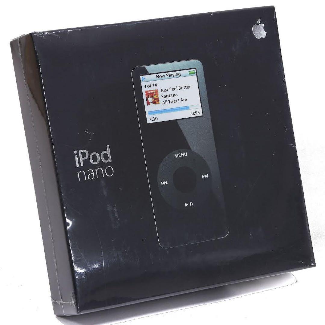 APPLE iPod nano第1世代 2GB ブラックPA100J/A未開封