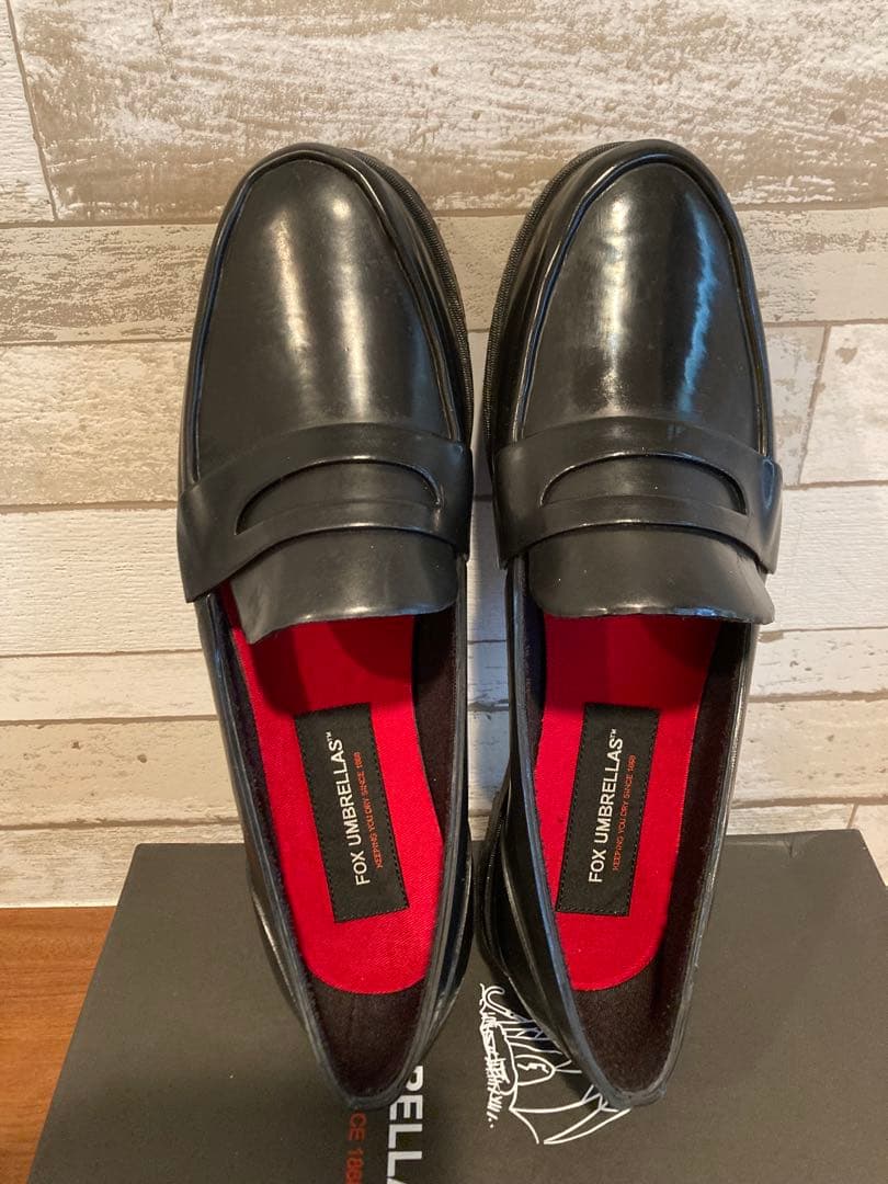 【お値下げ】FOX UMBRELLAS レインローファー　UK6