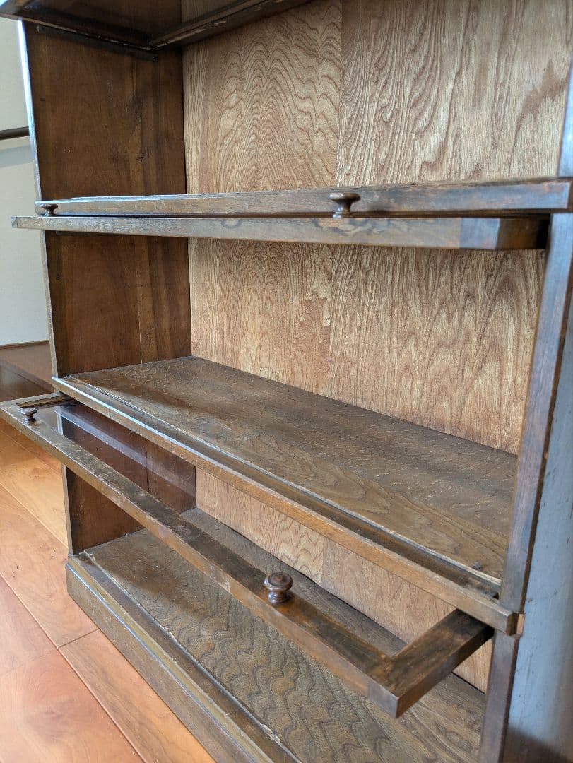 アンティーク　スタッキングブックケース