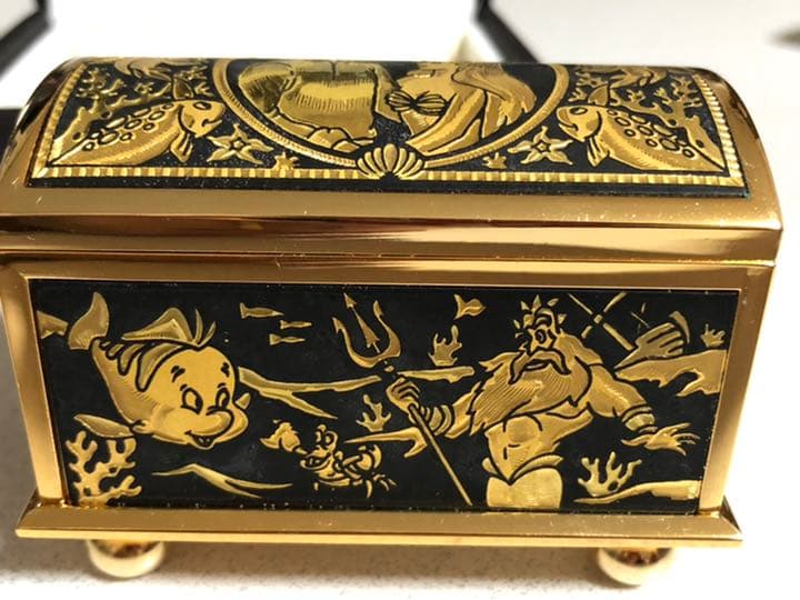 【日本未発売】リトルマーメイド　小物入れ　宝石箱　ジュエリーボックス