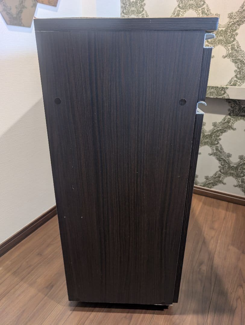 【送料無料】ニトリ ゴミ箱 分別ペールカウンター ダークブラウン