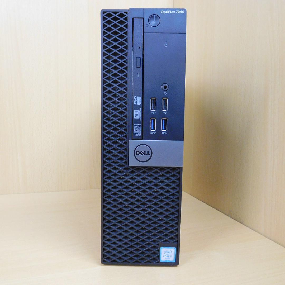 週末特価【i7 美品】DELL OPTIPLEX 7040 新品SSD搭載
