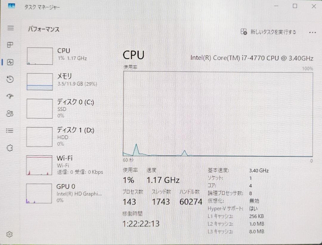 ミニPC lenovo Thinkcentre M93p SFF PRO