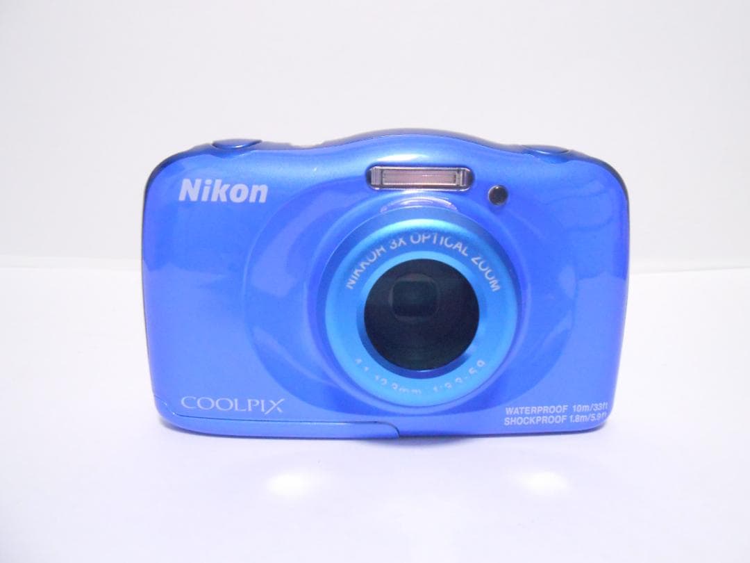 【お値下げ歓迎・極美品】　ニコン　Nikon COOLPIX W100 ブルー
