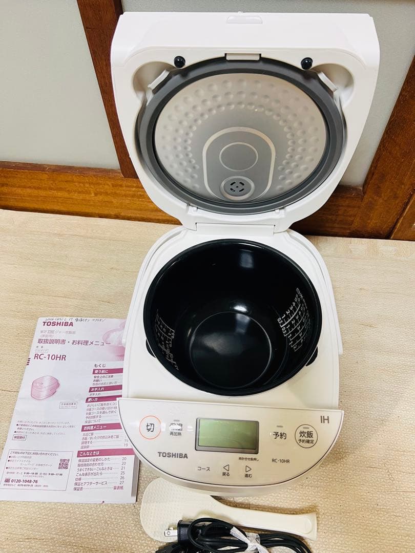TOSHIBA RC-10HR IH炊飯ジャー炊飯器5.5合炊き