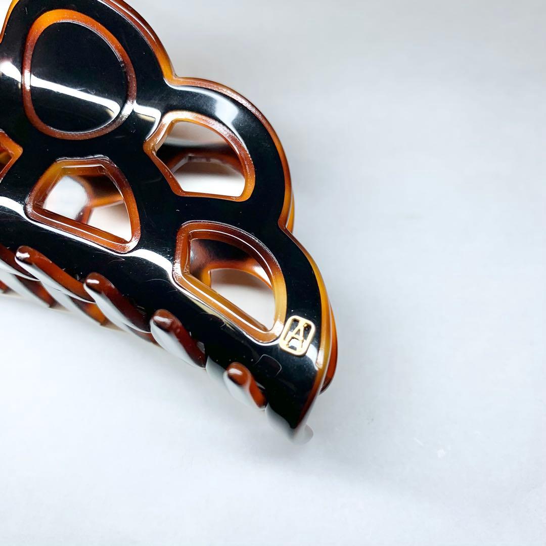 アレクサンドルドゥパリ ヘアクリップ シャンデリア Lサイズ ブラウン系