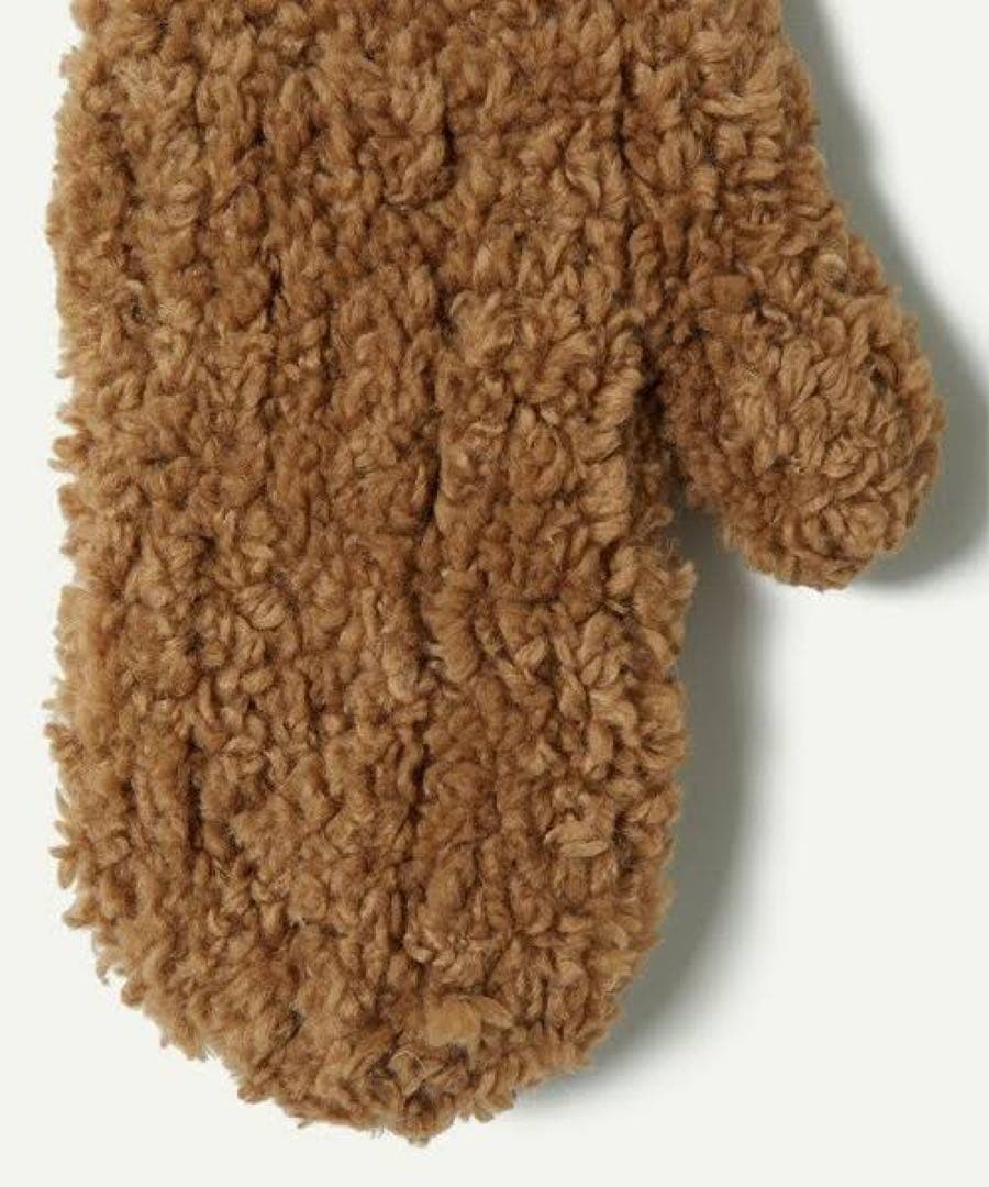 値下げ leinwande 手袋 紐付き ミトン アームカバー