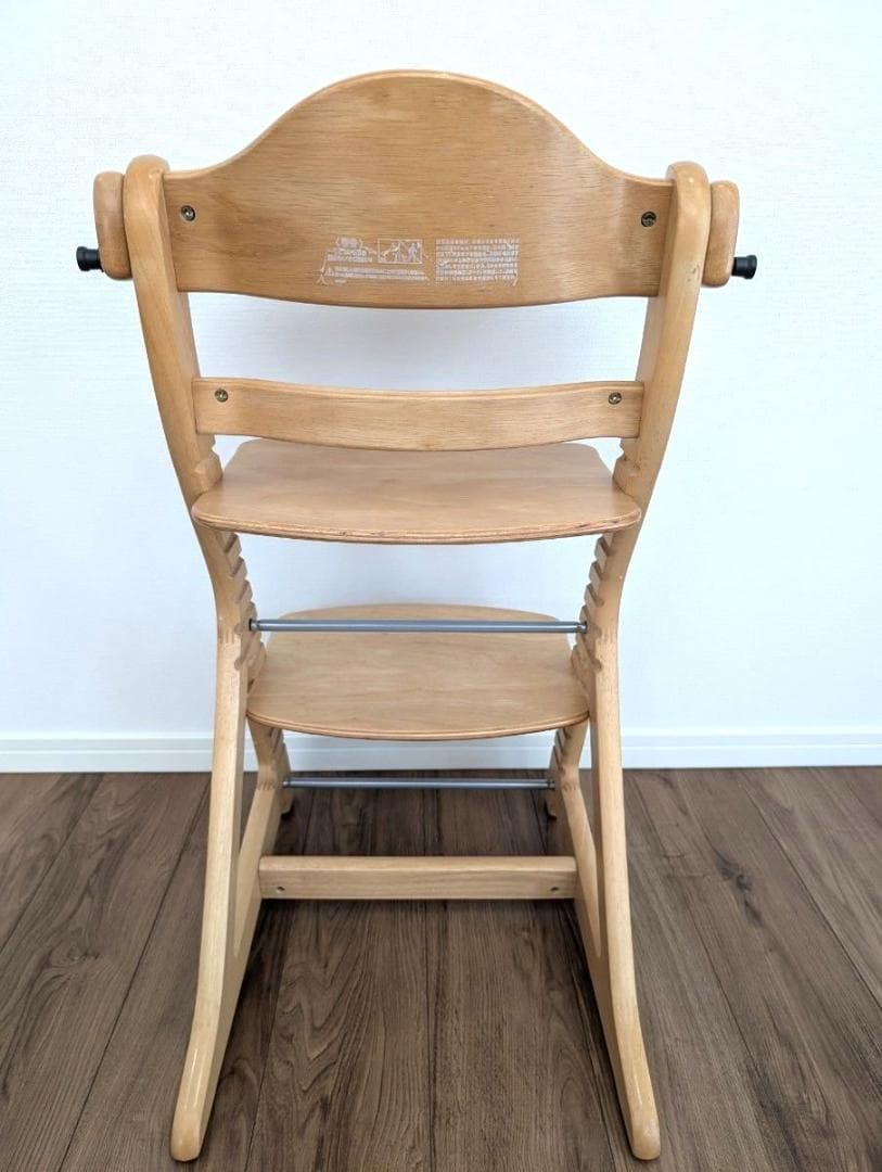 【美品】大和屋　すくすくチェアスリムプラス　テーブル付き