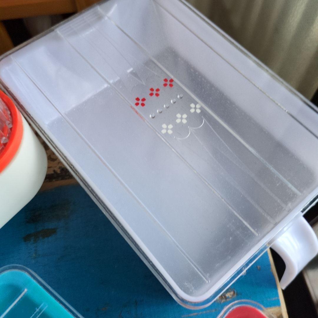 昭和レトロ　レトロポップ　蛇腹調味料ケース　　台所ストック入れ 4点セット