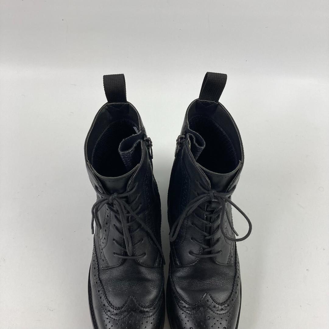 美品✨リーガル ゴアテックス ウィングチップ ブーツ 23cm サイドジップ 黒