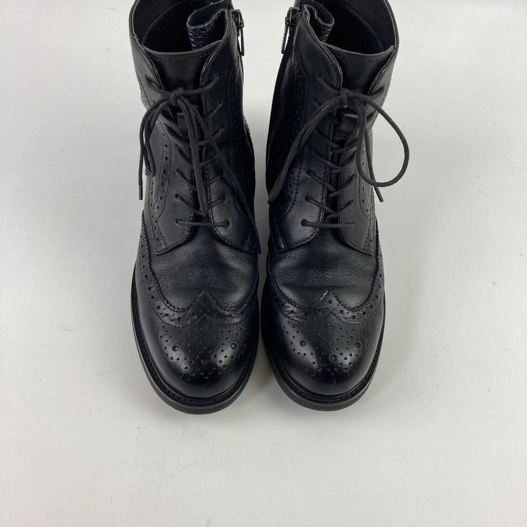 美品✨リーガル ゴアテックス ウィングチップ ブーツ 23cm サイドジップ 黒