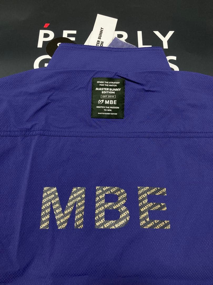 新品 マスターバニー ナイロンドビーストレッチCORDURAブルゾン(5)L/青