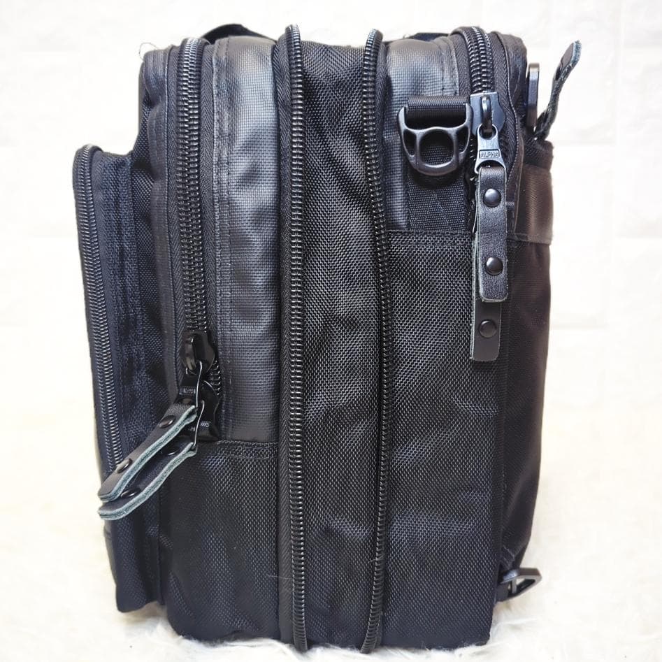 【極美品】ALPHA INDUSTRIES ビジネスバッグ 3WAY 拡張 2層