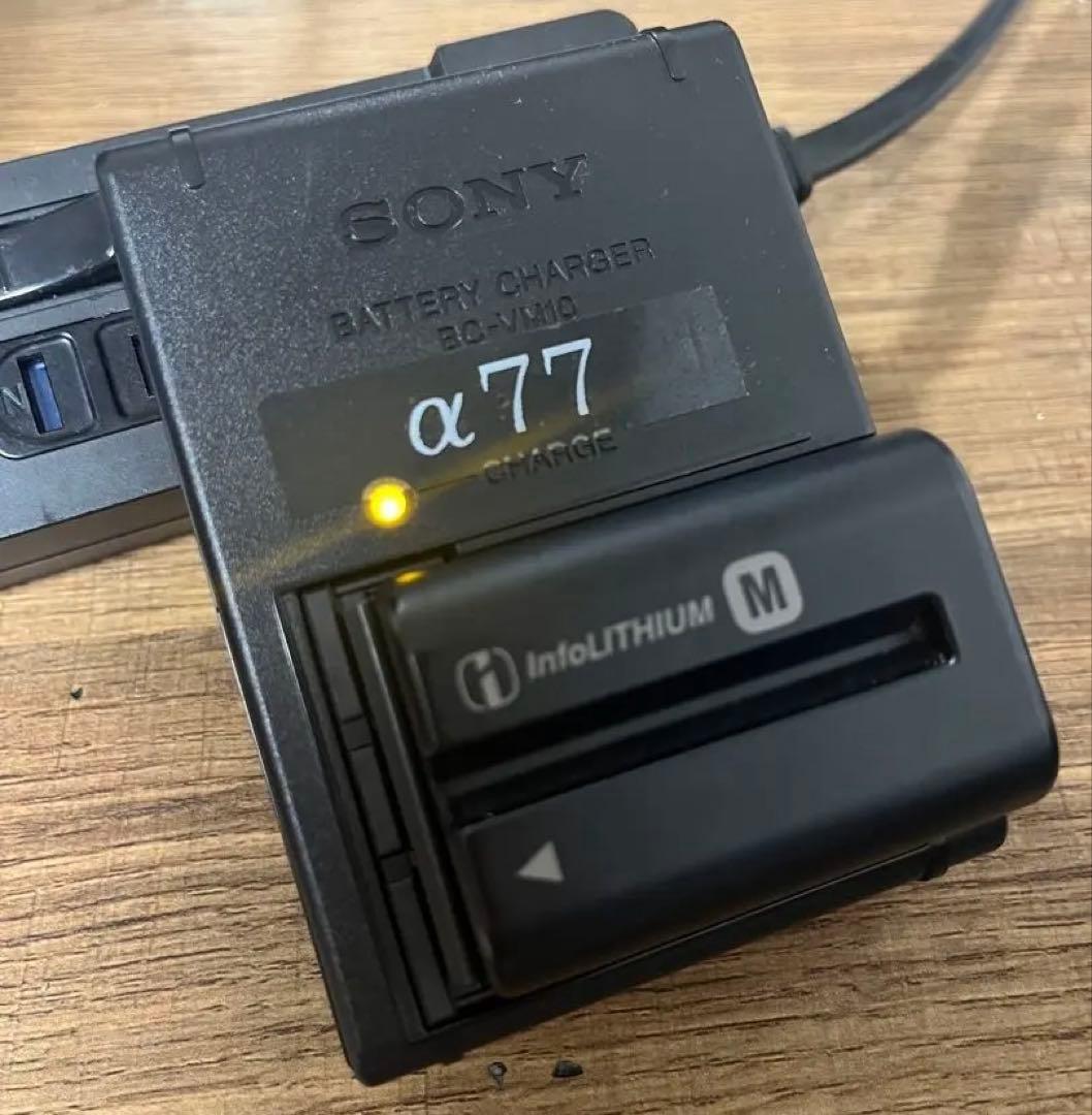 マッシー✴︎SONY一眼レフカメラお得セット/バッグレンズ/ソニーα77