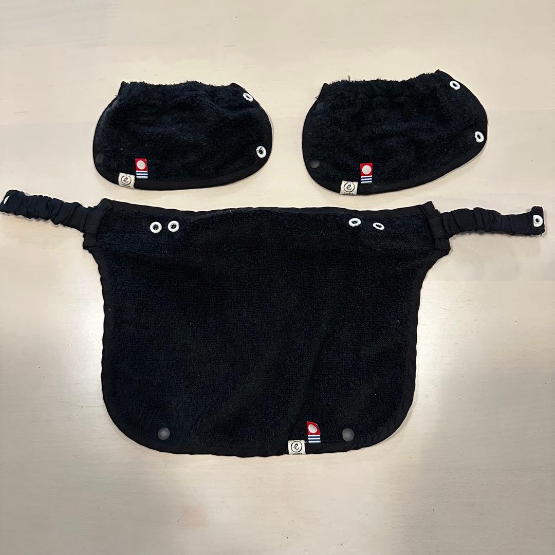 美品✨ベビービョルン ハーモニー よだれカバー付き　ブラック　箱あり