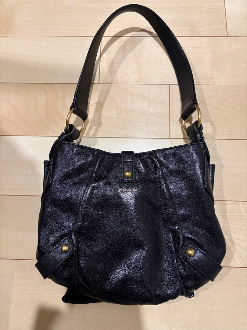 イブサンローラン YSL リボンショルダーバッグ