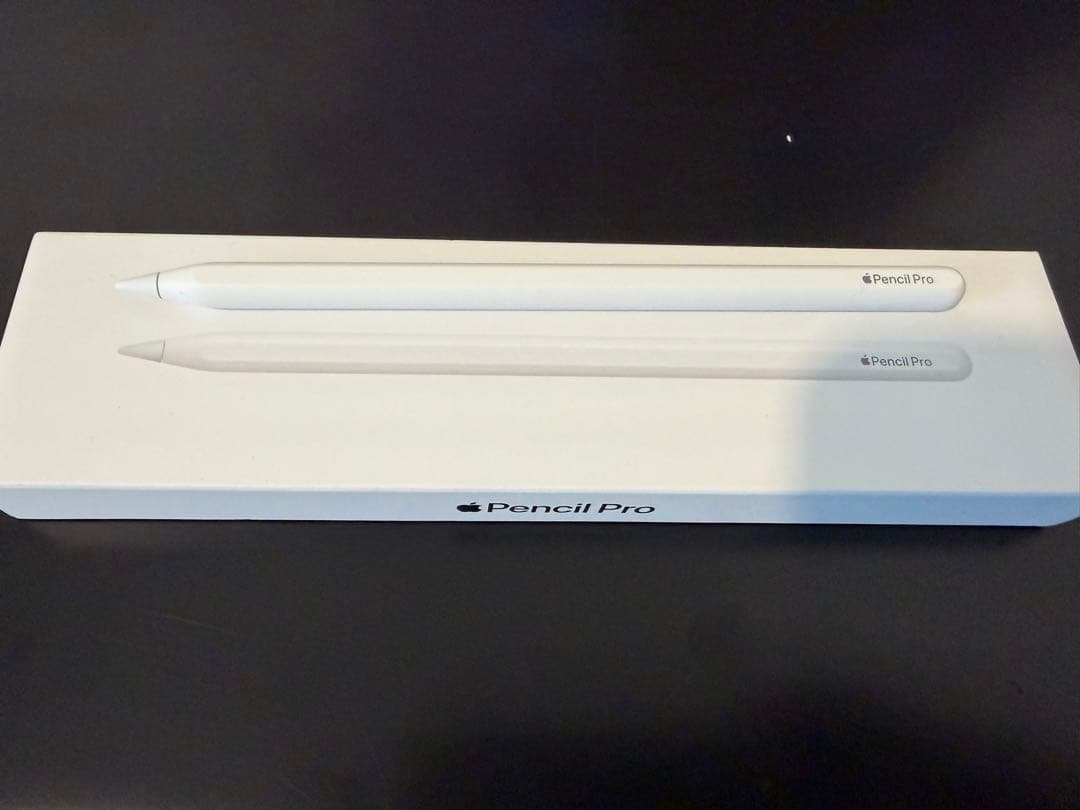 【極美品】Apple Pencil Pro 使用3日のみ 2025/9購入 箱付