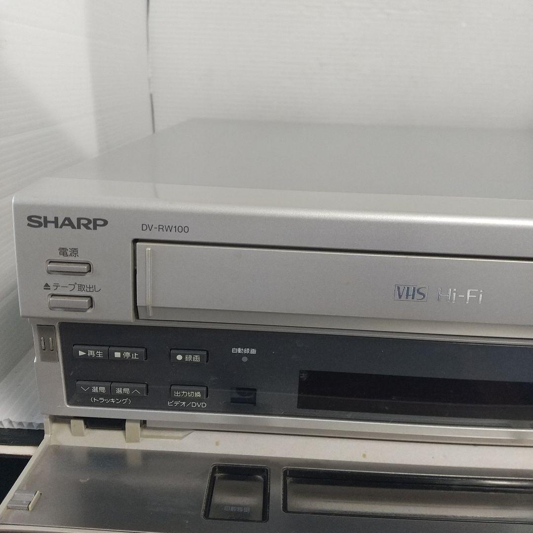 SHARP VTR一体型DVDビデオレコーダーDV-RW100