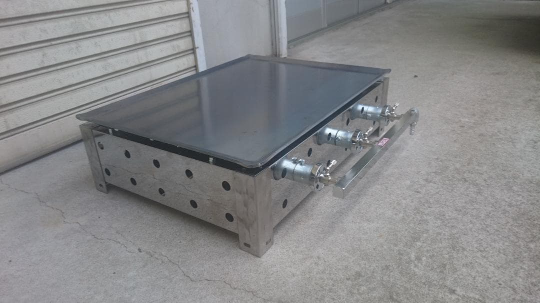 売れてます 専用台付き 鉄板焼き ガスグリラー グリドル 道の駅 プロ仕様 祭