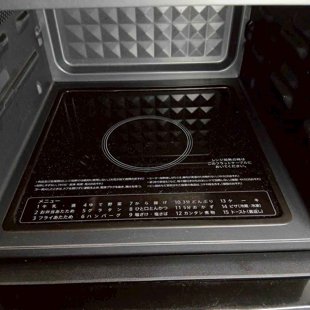 ⑫シャープ ハイパワー フラット オーブンレンジRE-F18A-B 2021年