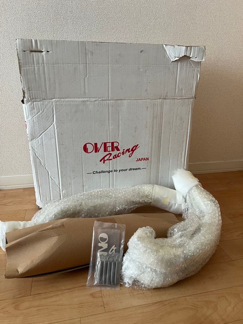 【未使用】ninja250 over racing フルエキゾースト　マフラー