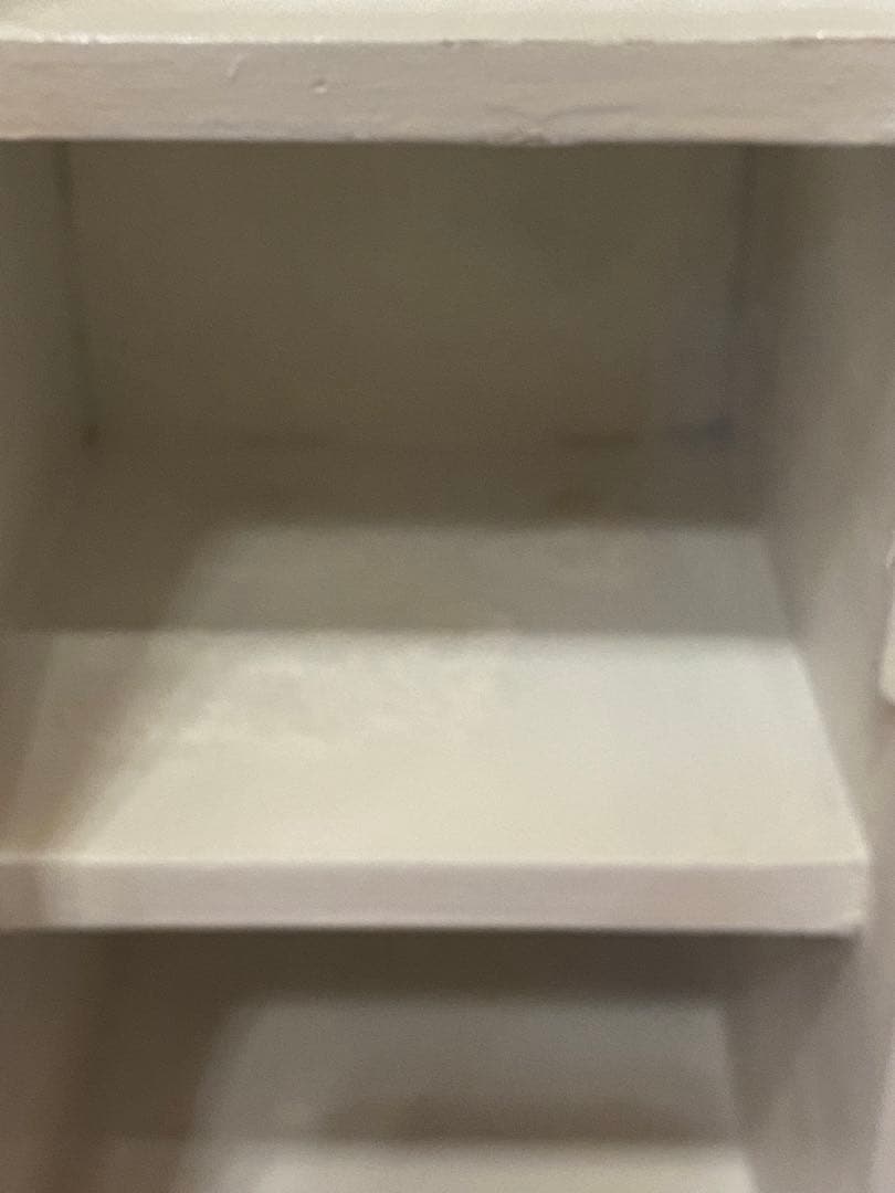 希少 ヴィンテージ♦️フレンチシャビー♦️鳥籠型　お洒落　収納棚♦️白家具♦️送料込