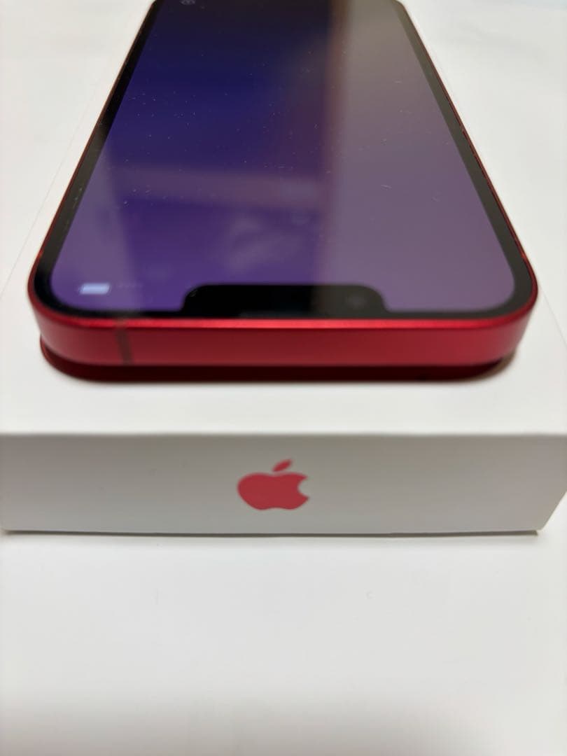 【美品】 iPhone13 128GB カラーレッド 箱あり